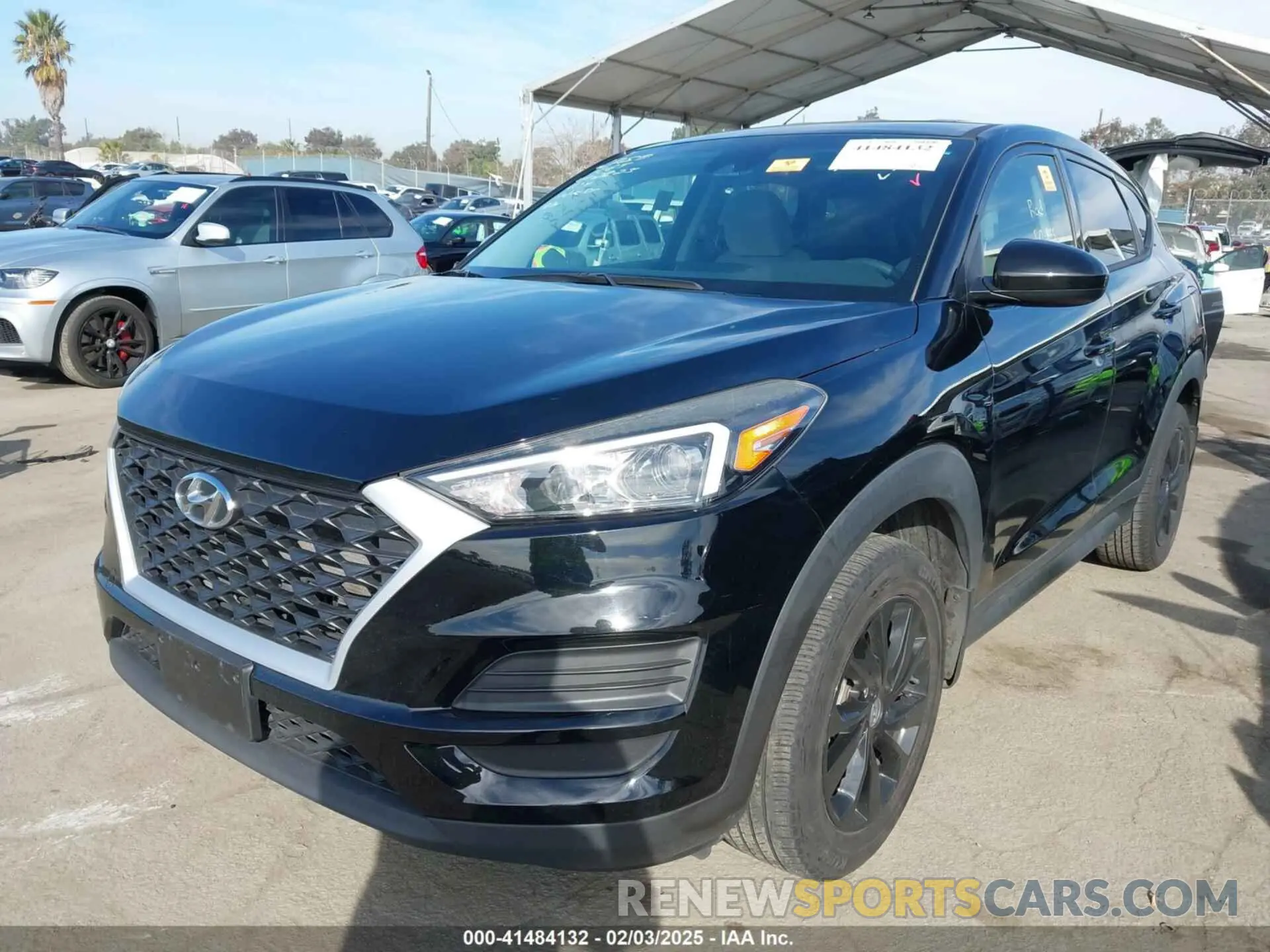 2 Фотография поврежденного автомобиля KM8J23A40LU076053 HYUNDAI TUCSON 2020
