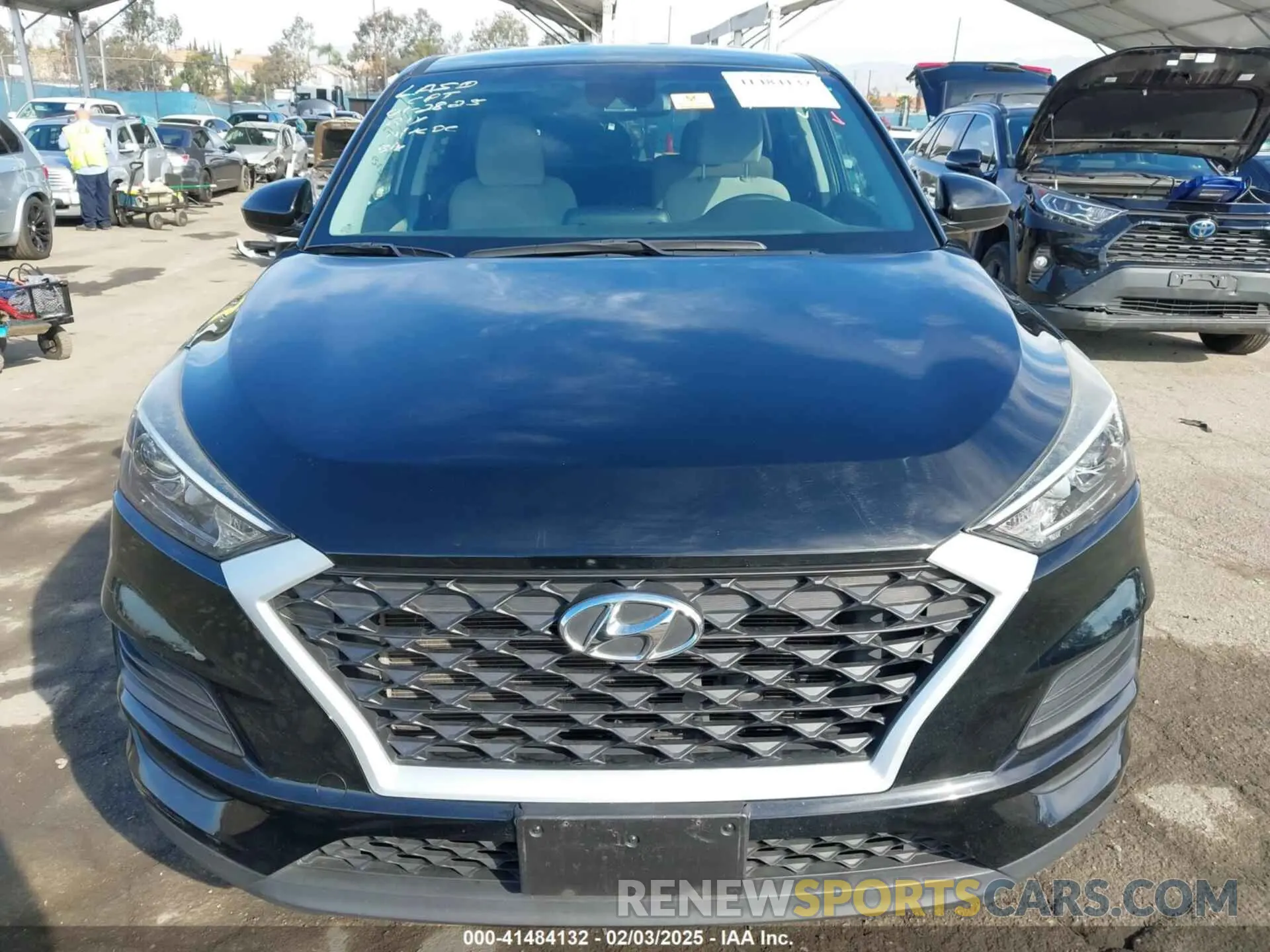6 Фотография поврежденного автомобиля KM8J23A40LU076053 HYUNDAI TUCSON 2020