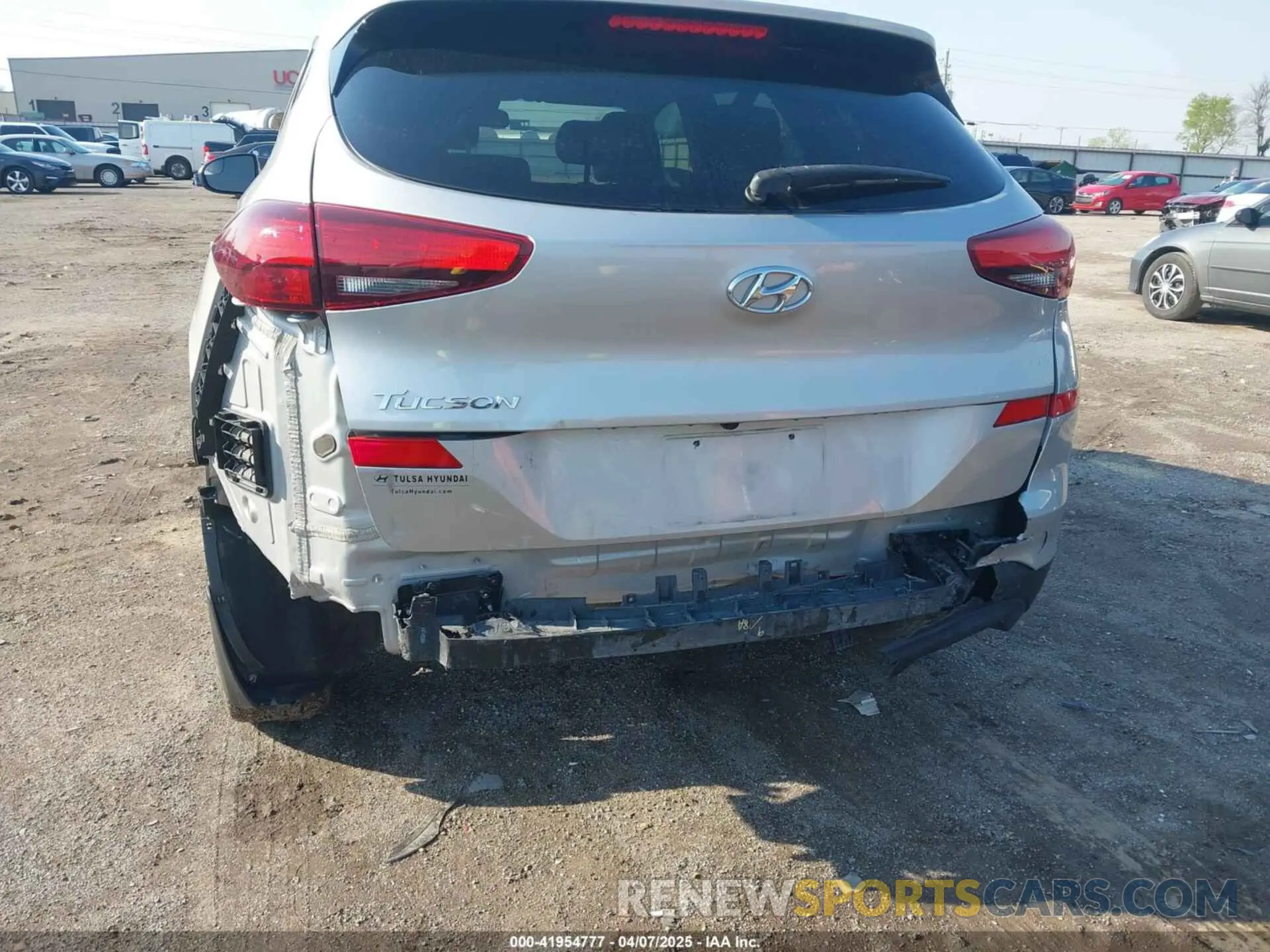 6 Фотография поврежденного автомобиля KM8J23A41LU140200 HYUNDAI TUCSON 2020