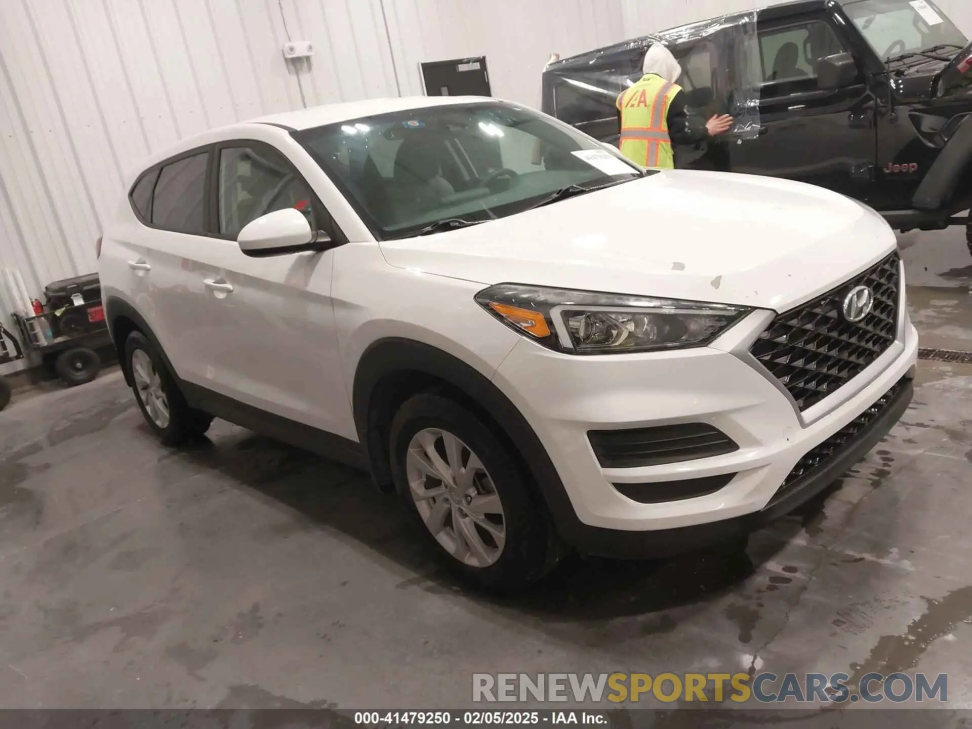1 Photograph of a damaged car KM8J23A41LU208415 HYUNDAI TUCSON 2020