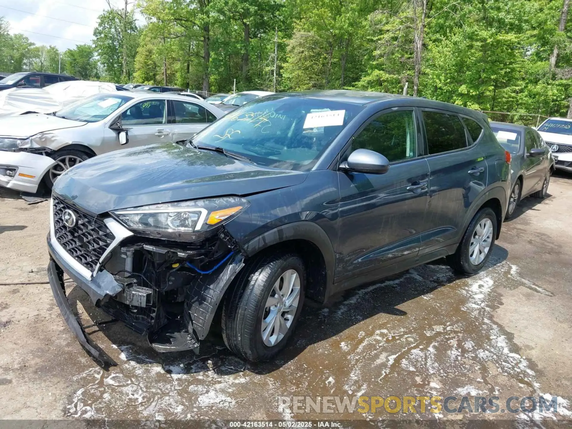 2 Фотография поврежденного автомобиля KM8J23A43LU089735 HYUNDAI TUCSON 2020