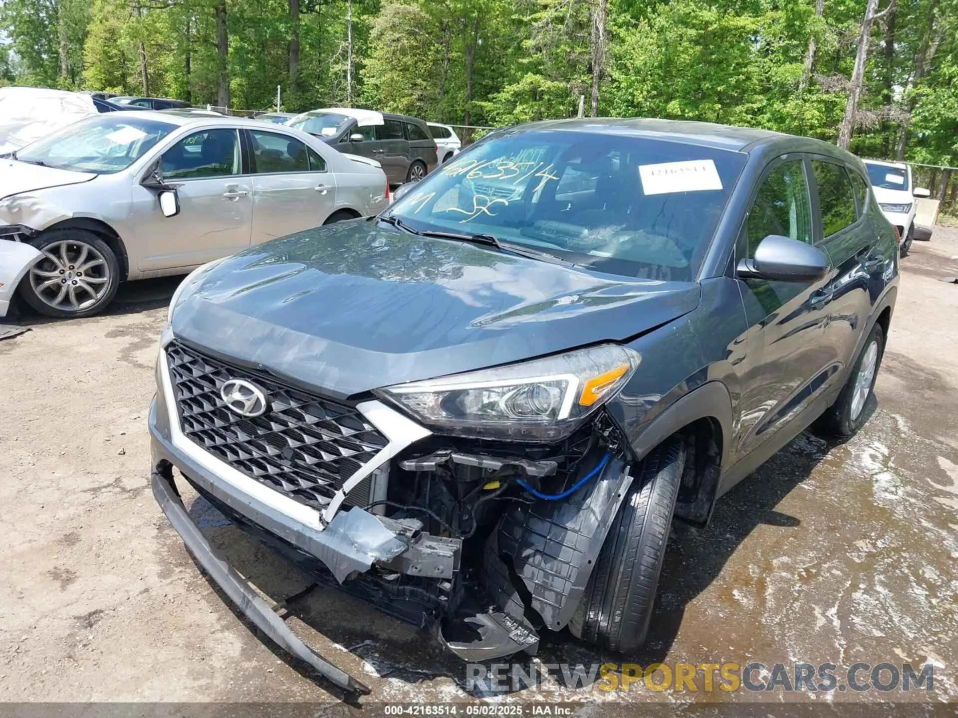 6 Фотография поврежденного автомобиля KM8J23A43LU089735 HYUNDAI TUCSON 2020