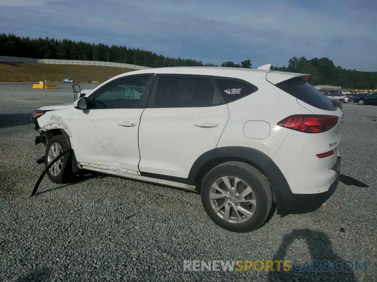 2 Photograph of a damaged car KM8J23A43LU092702 HYUNDAI TUCSON 2020