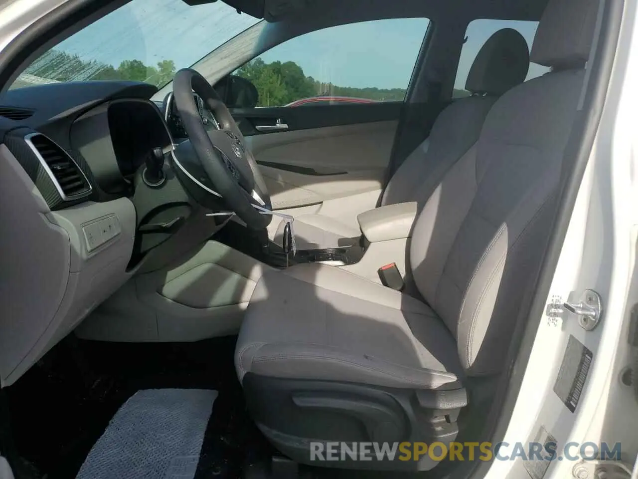 7 Photograph of a damaged car KM8J23A43LU092702 HYUNDAI TUCSON 2020