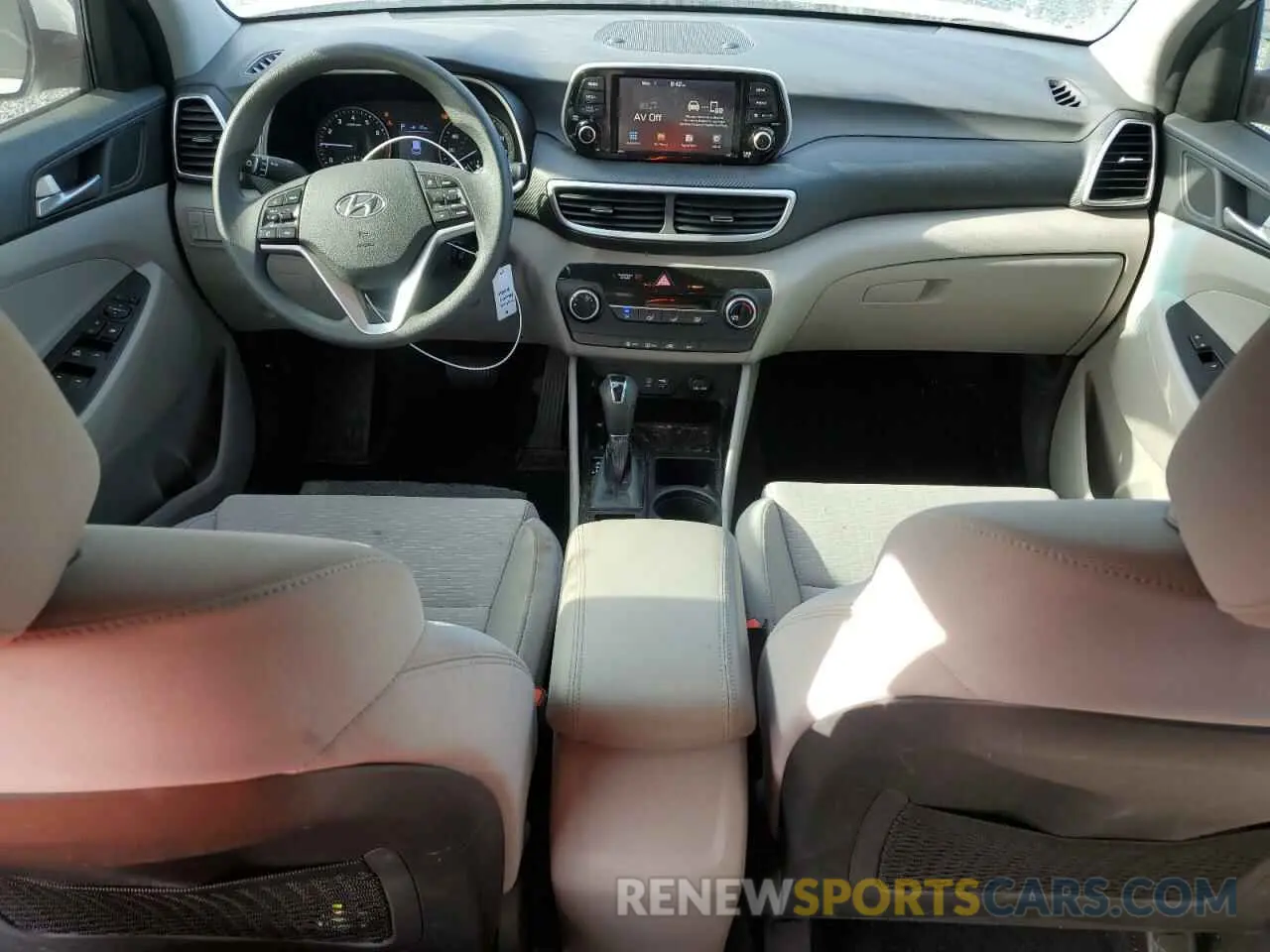 8 Photograph of a damaged car KM8J23A43LU092702 HYUNDAI TUCSON 2020