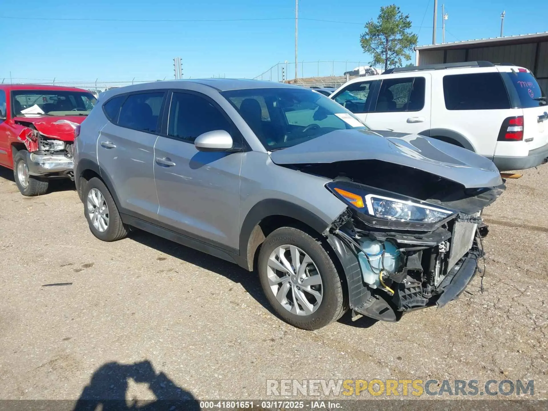 1 Фотография поврежденного автомобиля KM8J23A43LU235115 HYUNDAI TUCSON 2020
