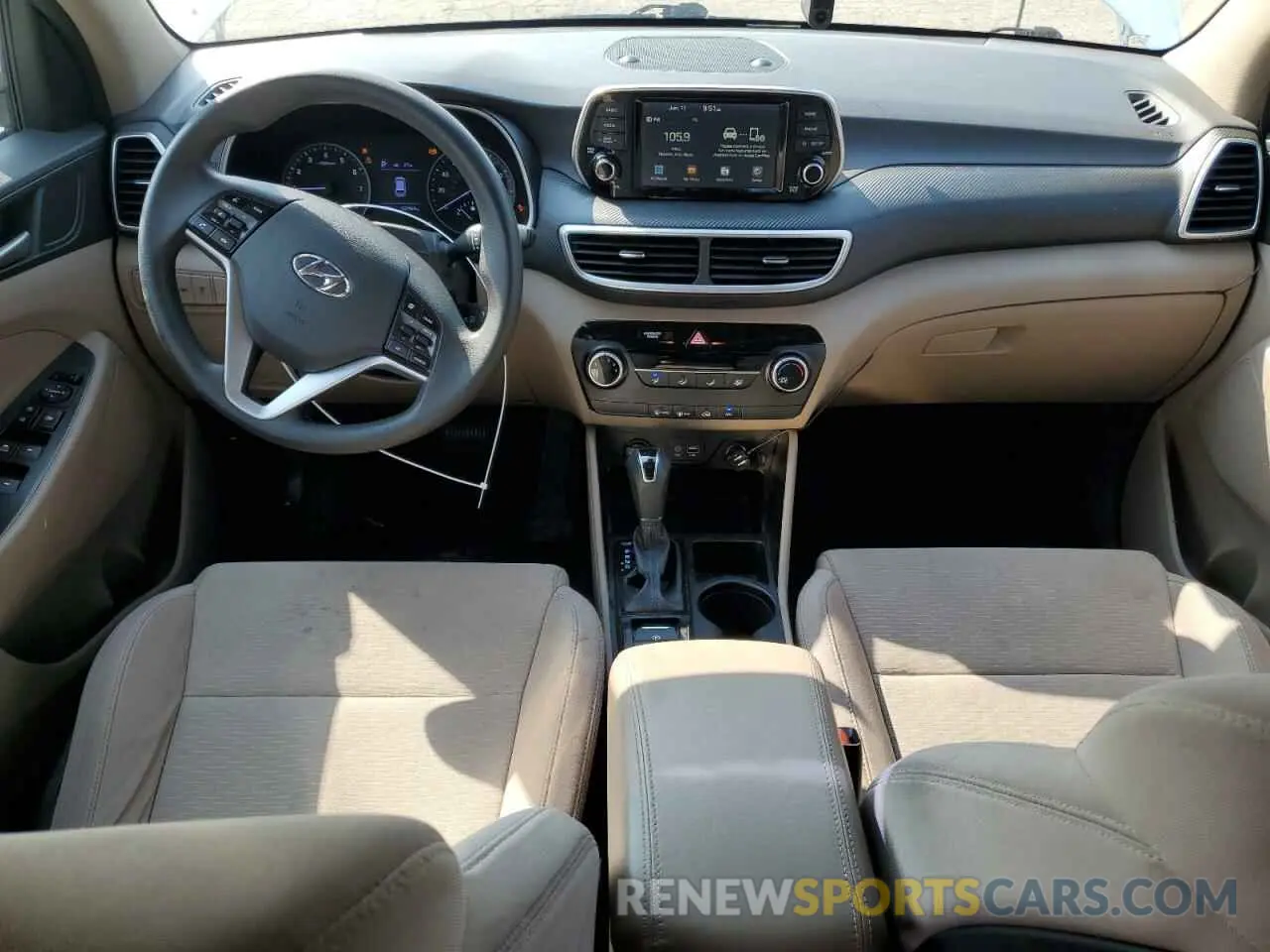8 Photograph of a damaged car KM8J23A43LU242369 HYUNDAI TUCSON 2020