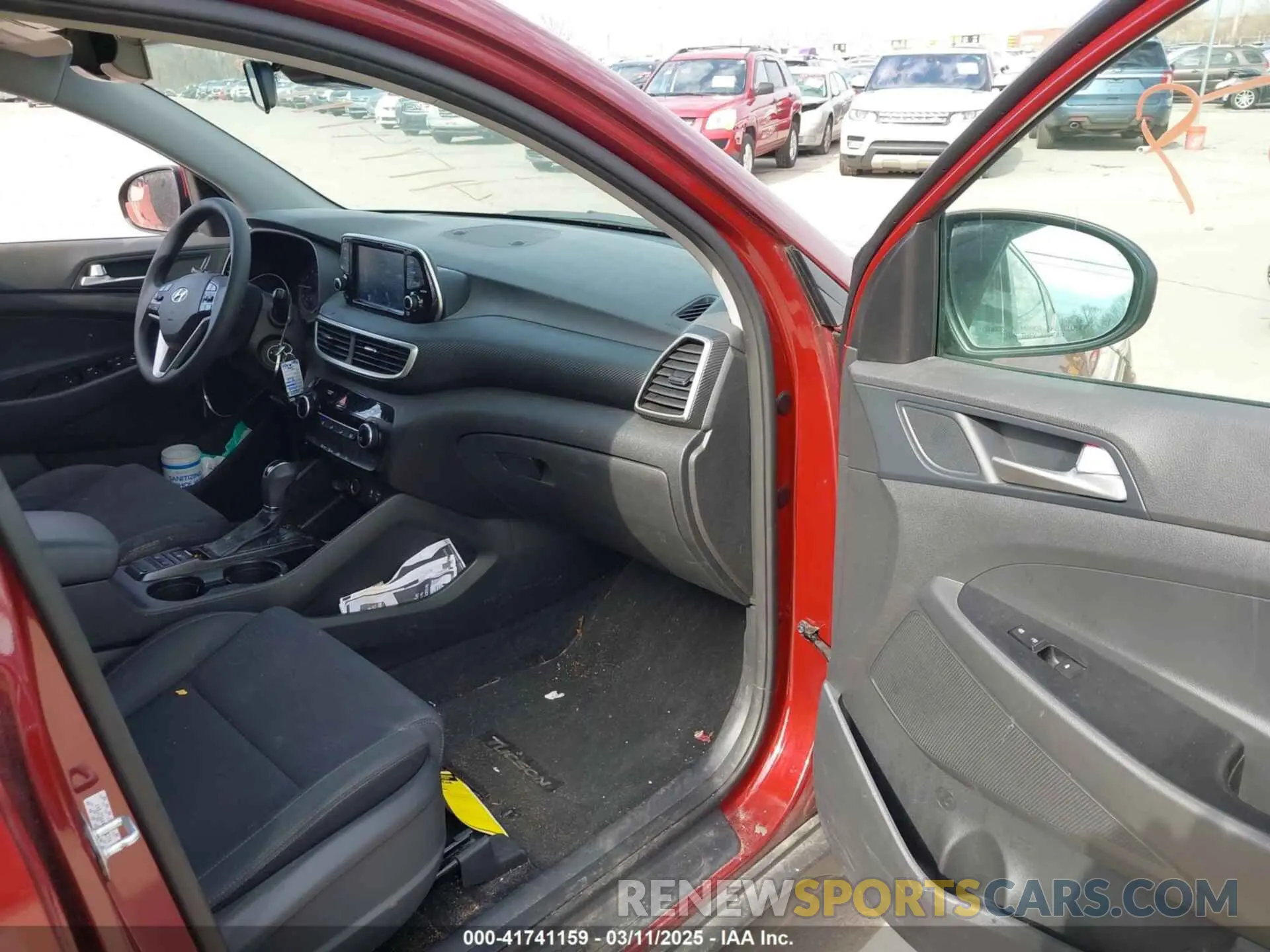 5 Photograph of a damaged car KM8J23A44LU166774 HYUNDAI TUCSON 2020
