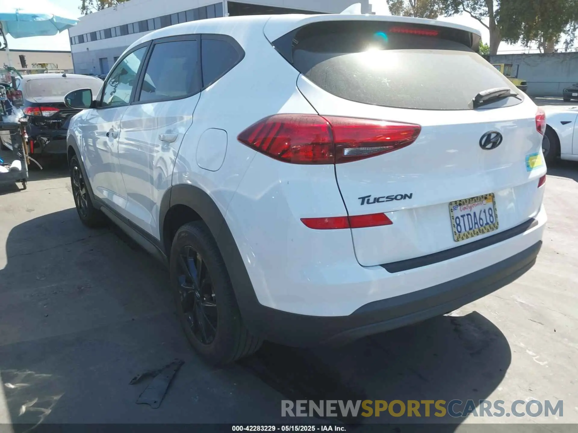 3 Photograph of a damaged car KM8J23A44LU179590 HYUNDAI TUCSON 2020