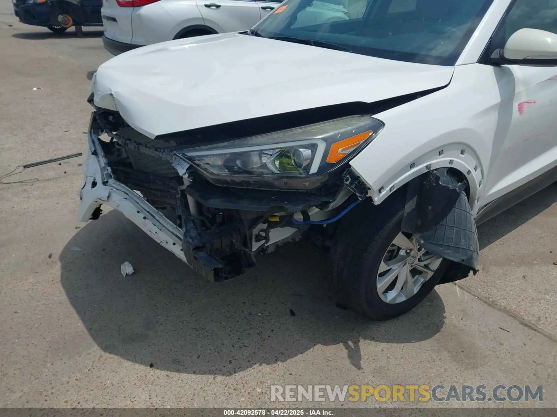6 Фотография поврежденного автомобиля KM8J23A45LU102453 HYUNDAI TUCSON 2020