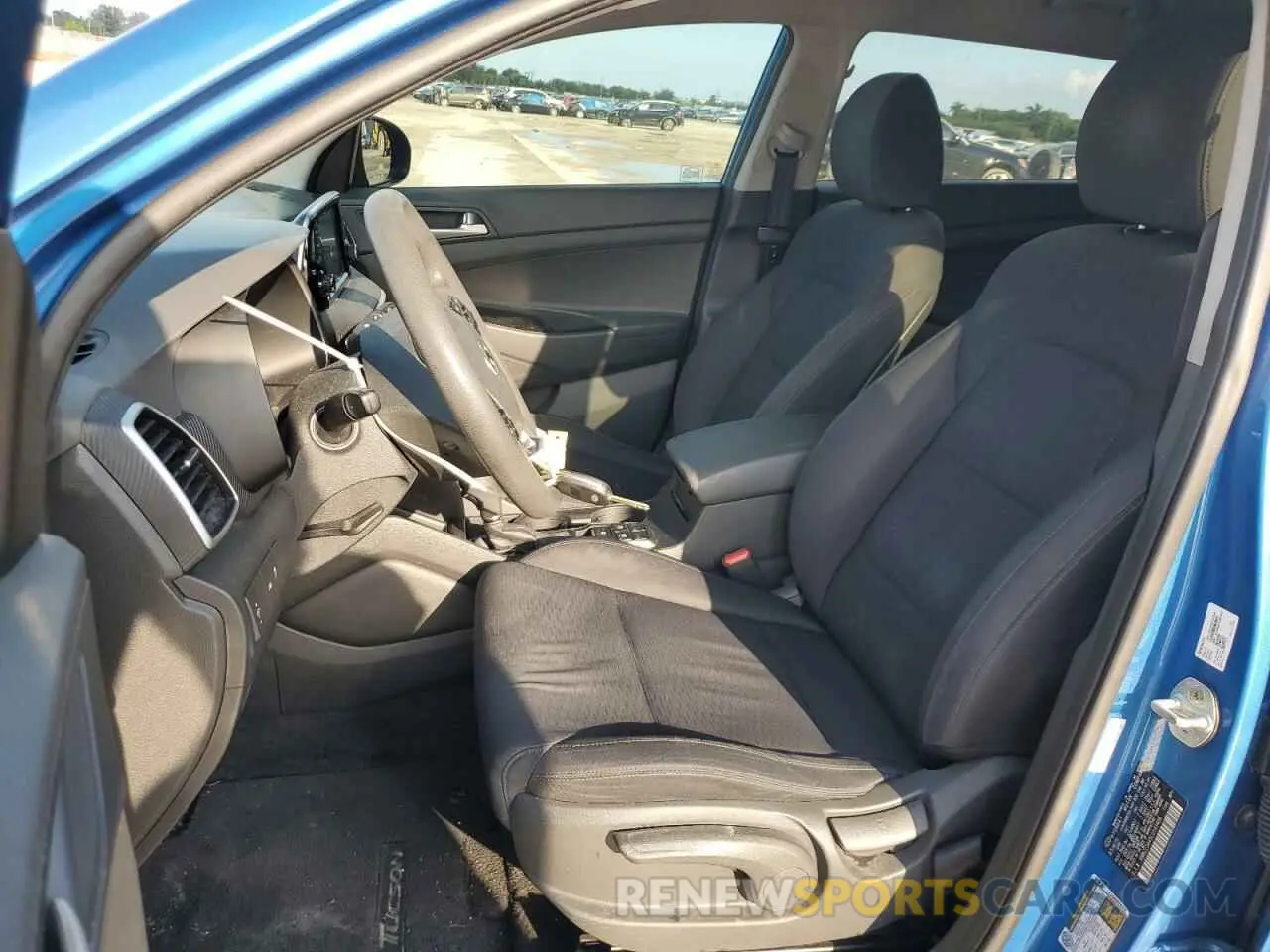 7 Photograph of a damaged car KM8J23A45LU143486 HYUNDAI TUCSON 2020