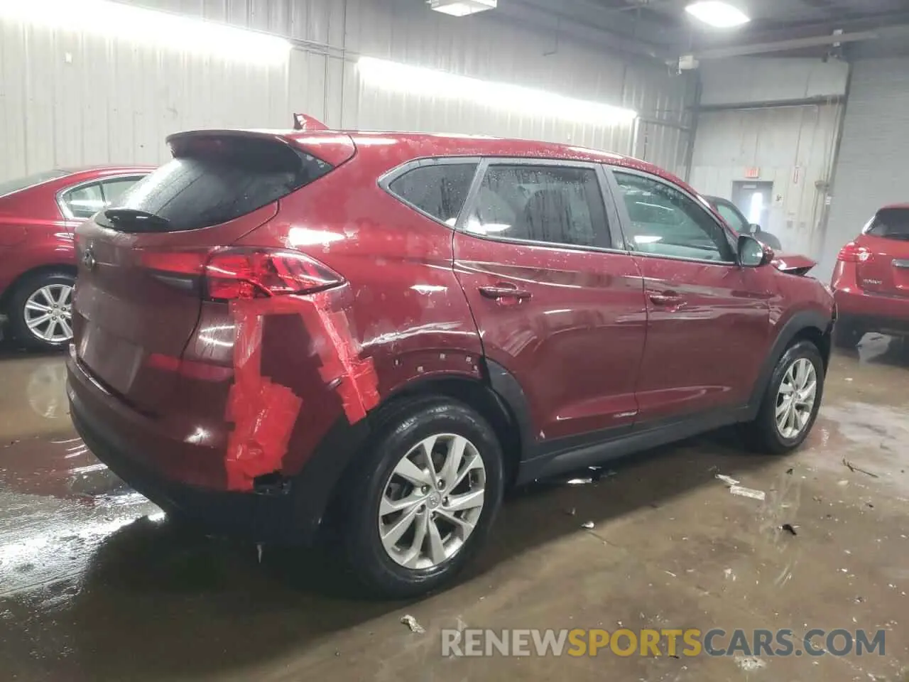 3 Фотография поврежденного автомобиля KM8J23A45LU169439 HYUNDAI TUCSON 2020