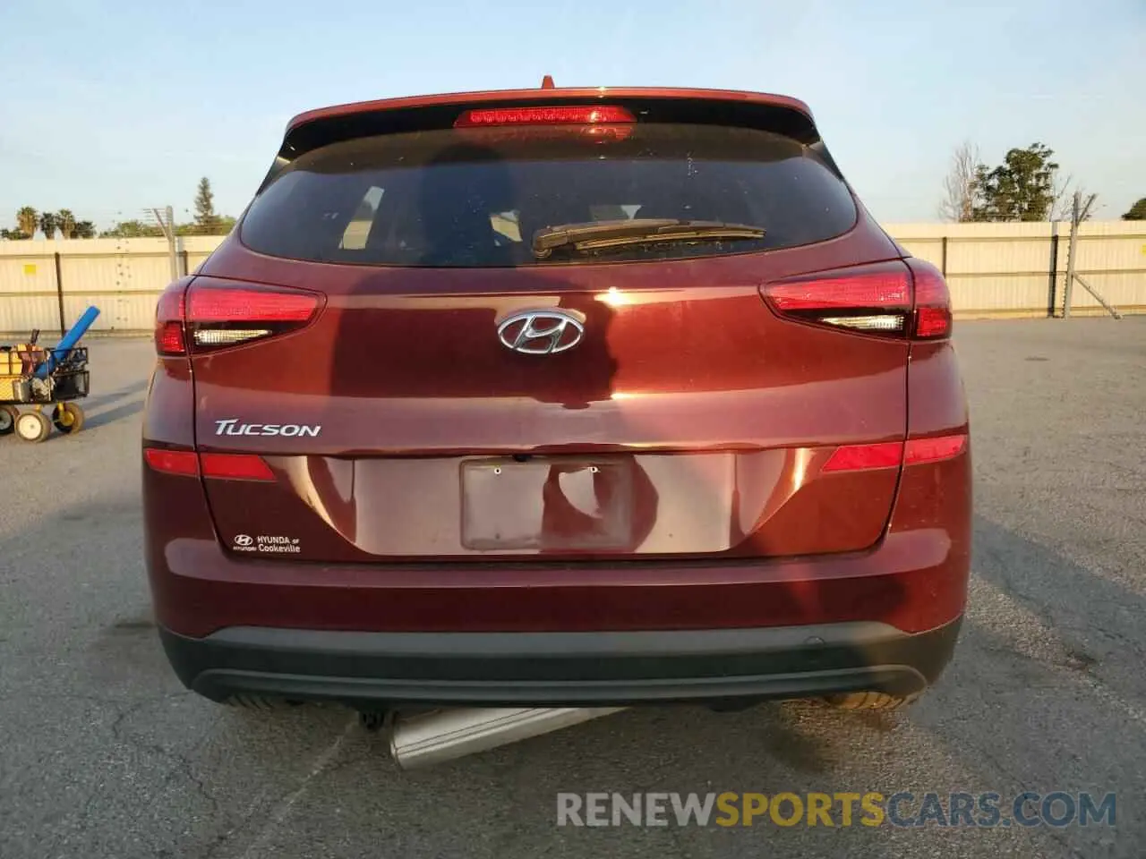 6 Photograph of a damaged car KM8J23A45LU188816 HYUNDAI TUCSON 2020