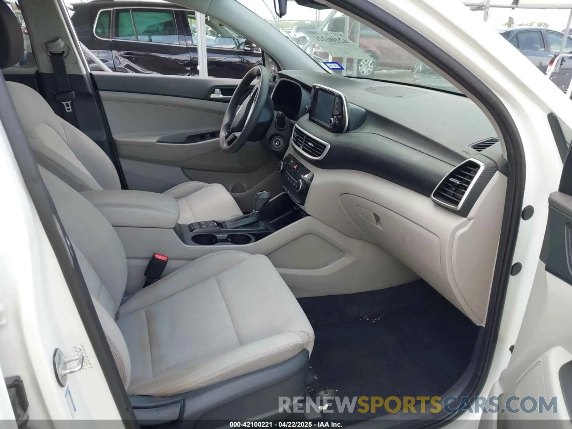 5 Фотография поврежденного автомобиля KM8J23A45LU212774 HYUNDAI TUCSON 2020