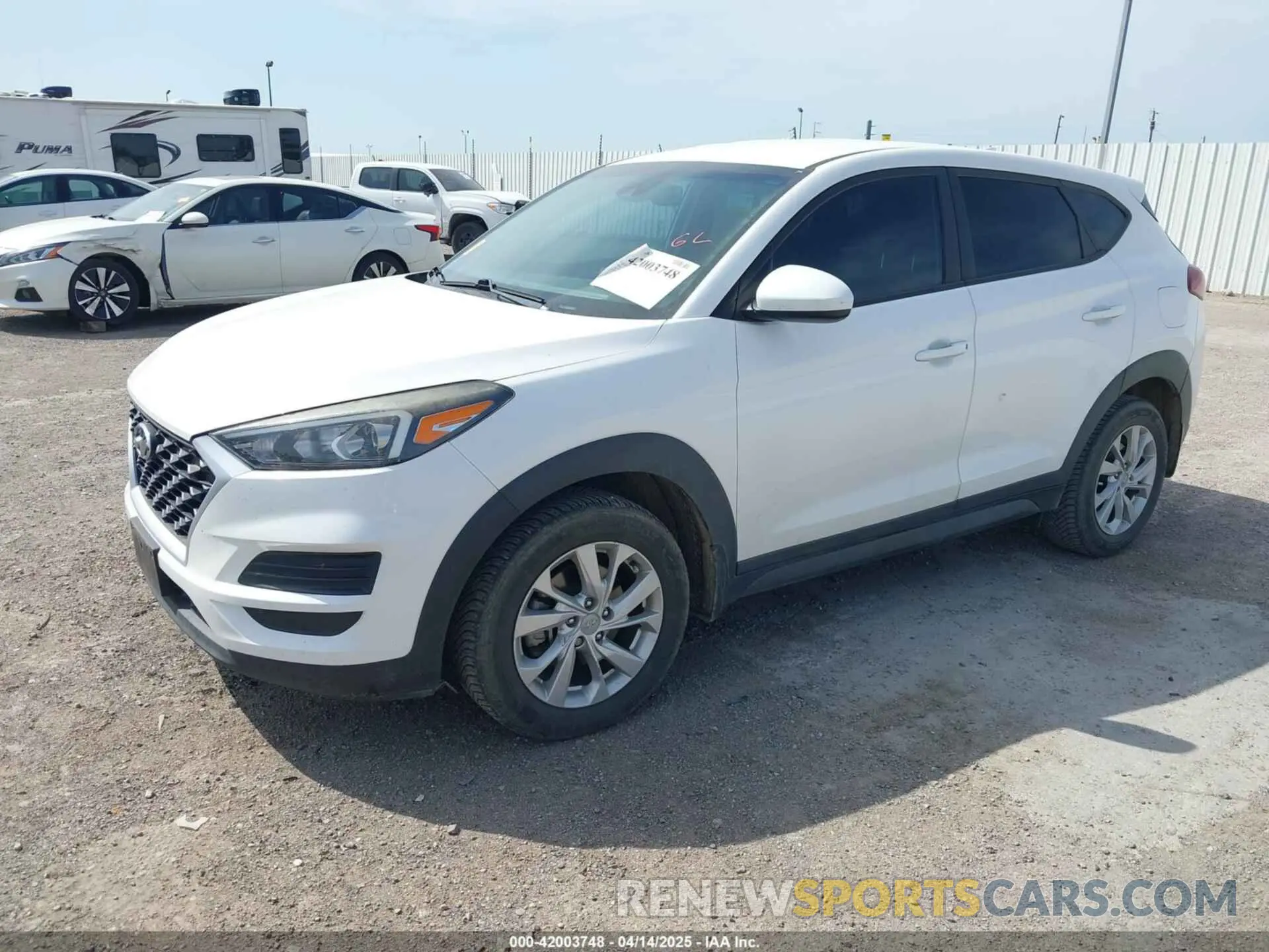 2 Photograph of a damaged car KM8J23A46LU077885 HYUNDAI TUCSON 2020