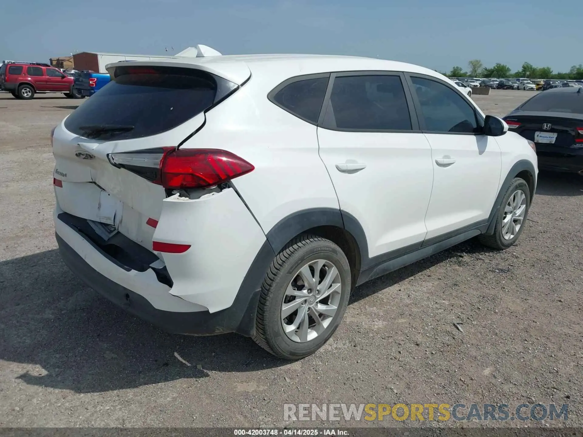 4 Photograph of a damaged car KM8J23A46LU077885 HYUNDAI TUCSON 2020