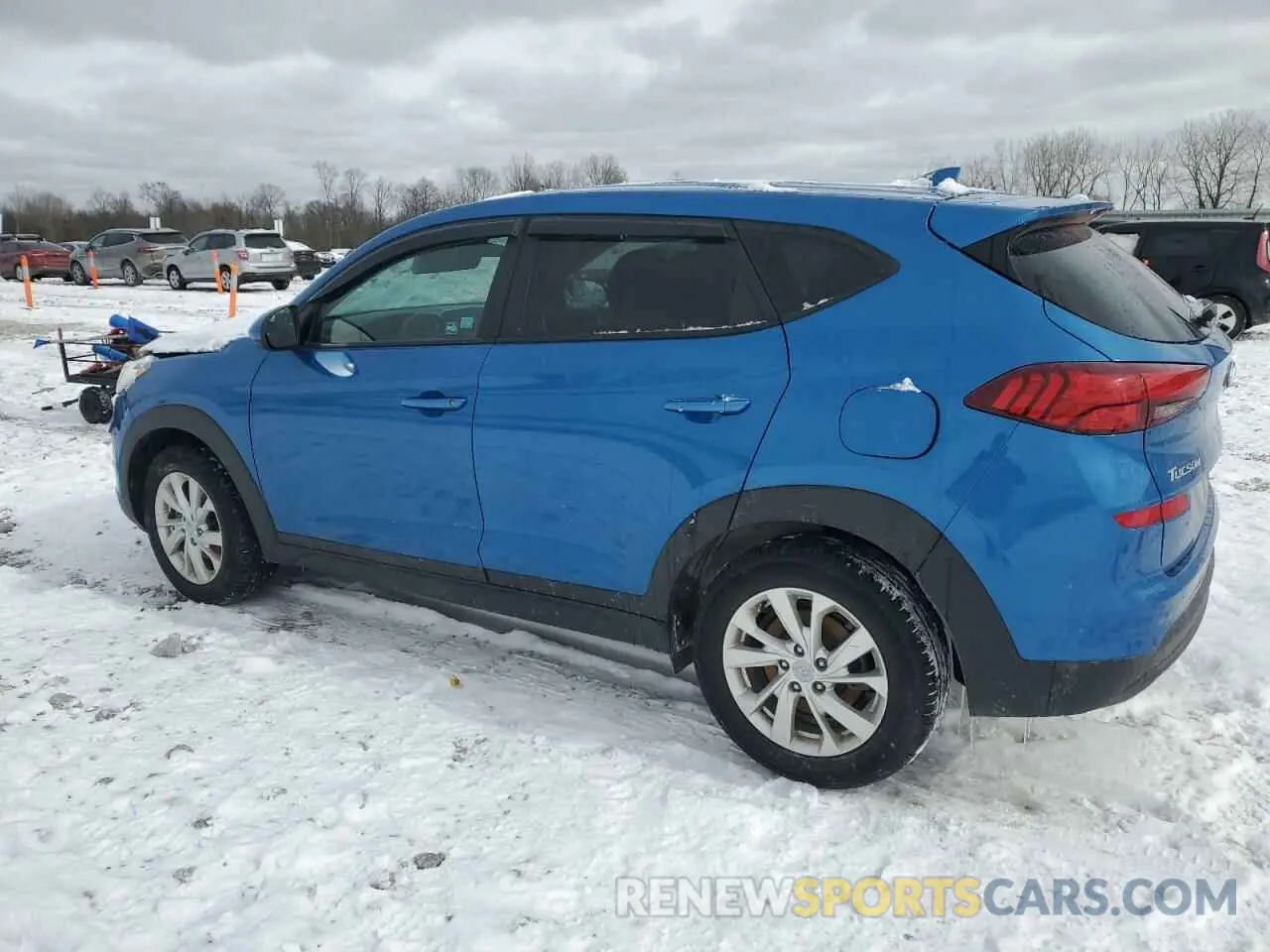 2 Photograph of a damaged car KM8J23A46LU164198 HYUNDAI TUCSON 2020