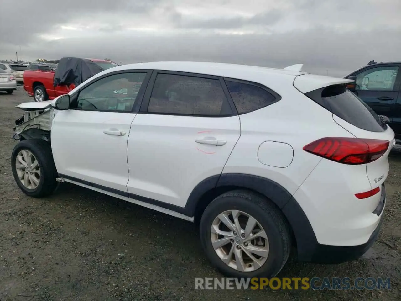 2 Фотография поврежденного автомобиля KM8J23A46LU189439 HYUNDAI TUCSON 2020