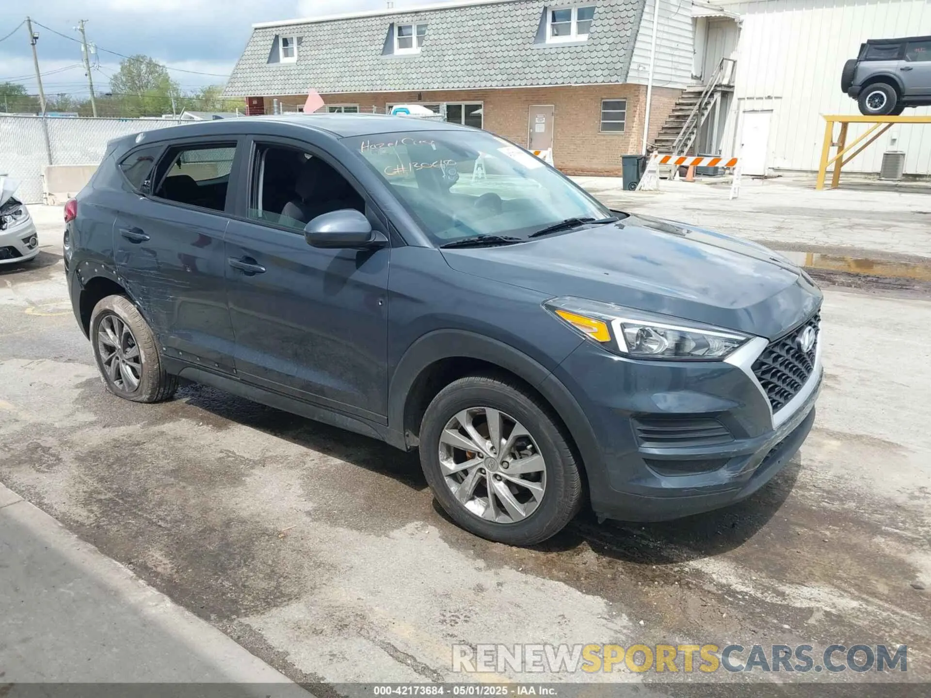 1 Photograph of a damaged car KM8J23A47LU084733 HYUNDAI TUCSON 2020