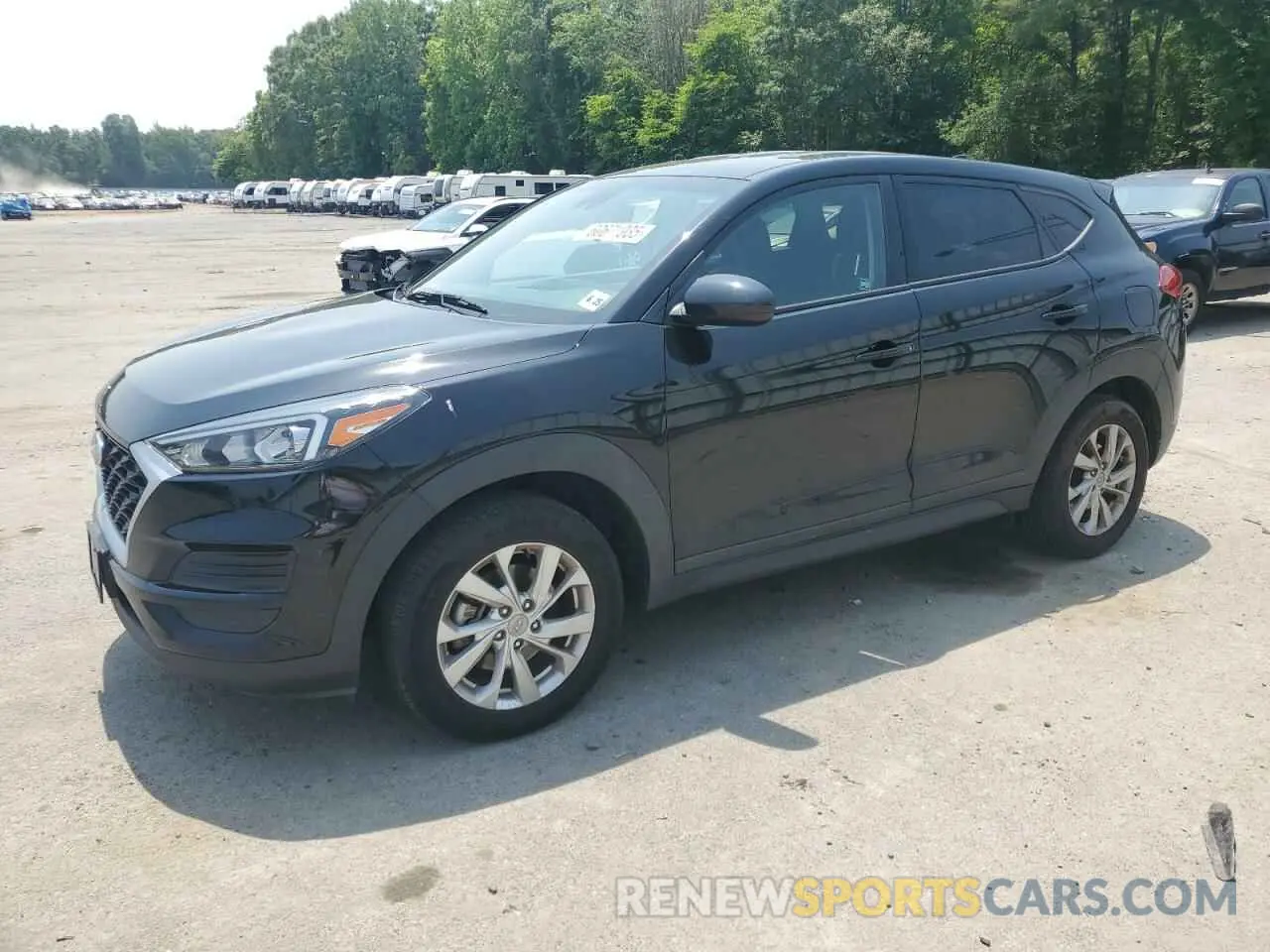 1 Photograph of a damaged car KM8J23A47LU250524 HYUNDAI TUCSON 2020