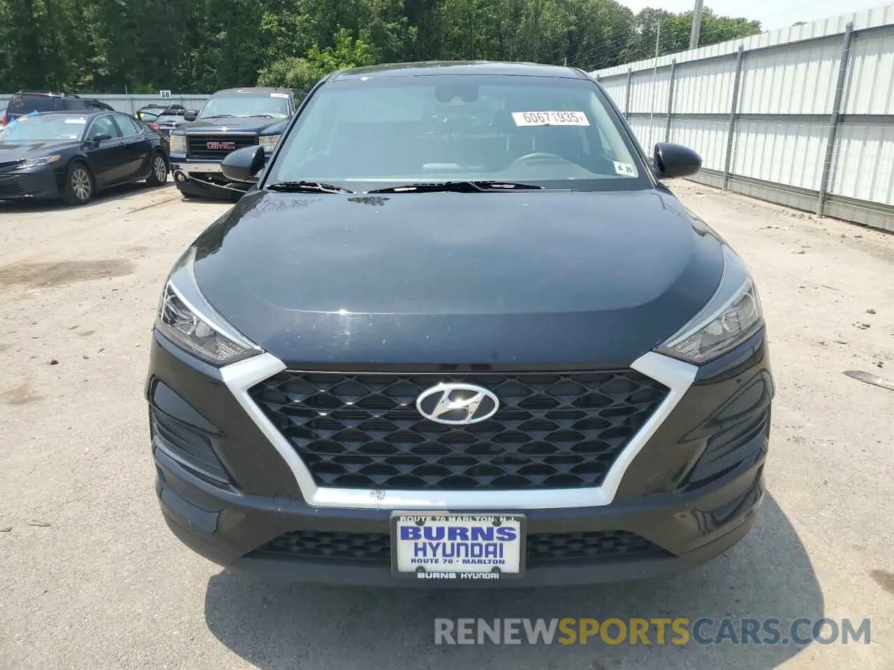 5 Photograph of a damaged car KM8J23A47LU250524 HYUNDAI TUCSON 2020