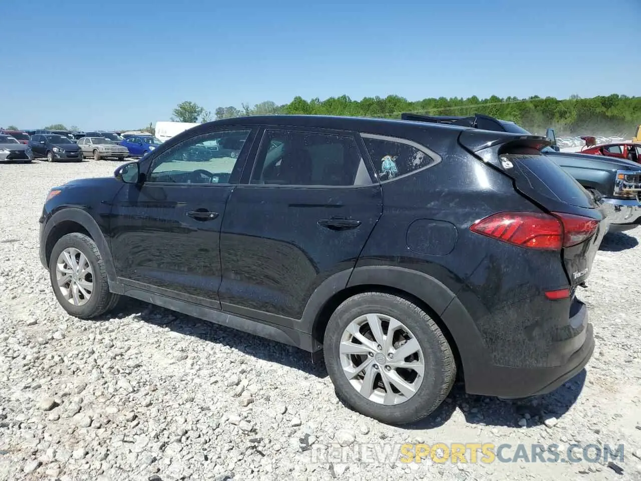 2 Photograph of a damaged car KM8J23A48LU184176 HYUNDAI TUCSON 2020