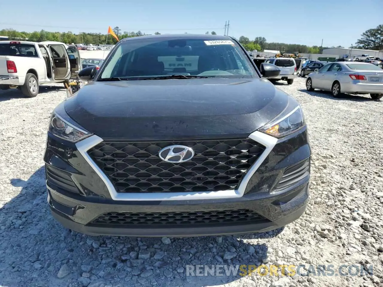 5 Photograph of a damaged car KM8J23A48LU184176 HYUNDAI TUCSON 2020