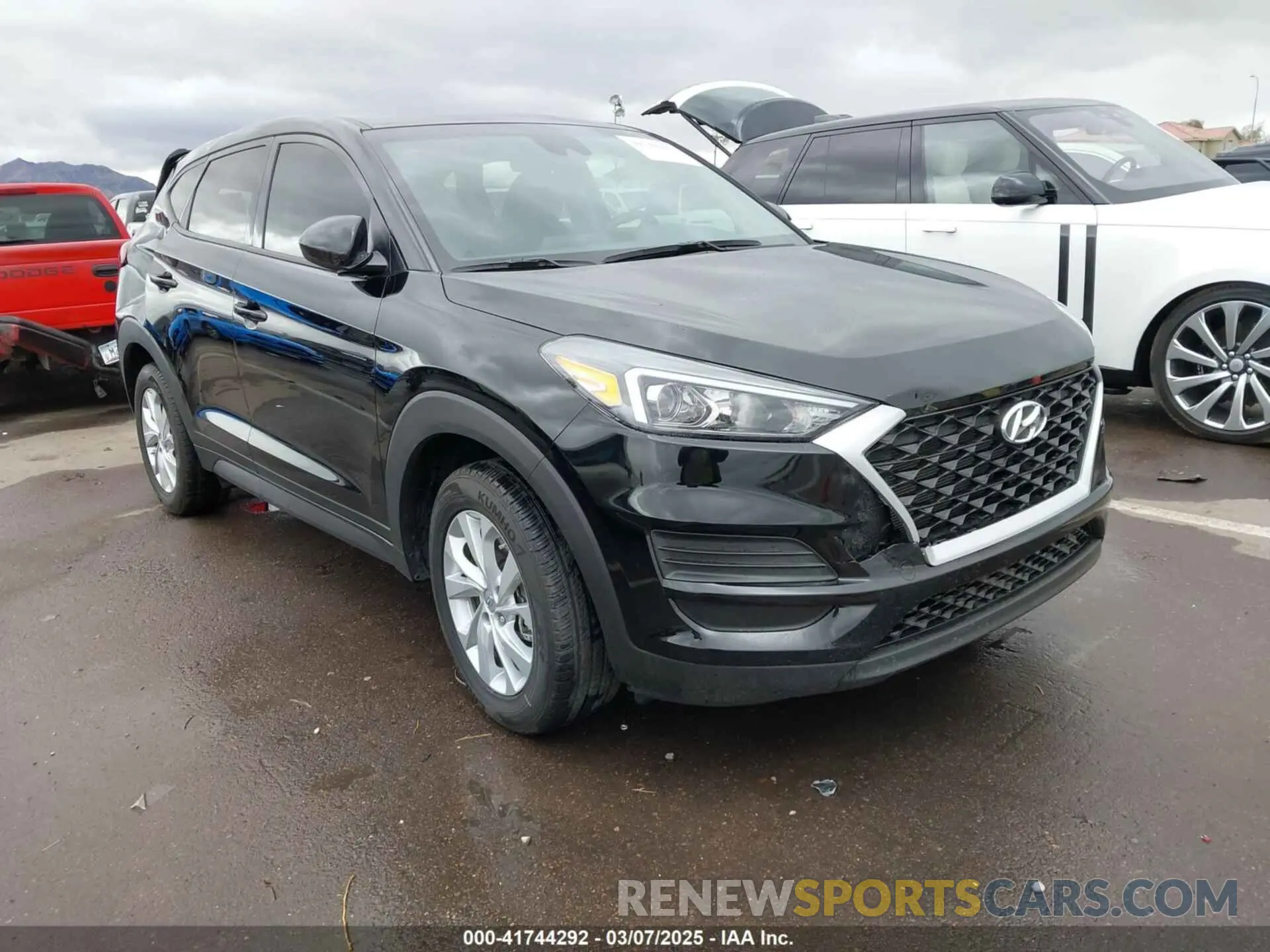 1 Фотография поврежденного автомобиля KM8J23A49LU082160 HYUNDAI TUCSON 2020