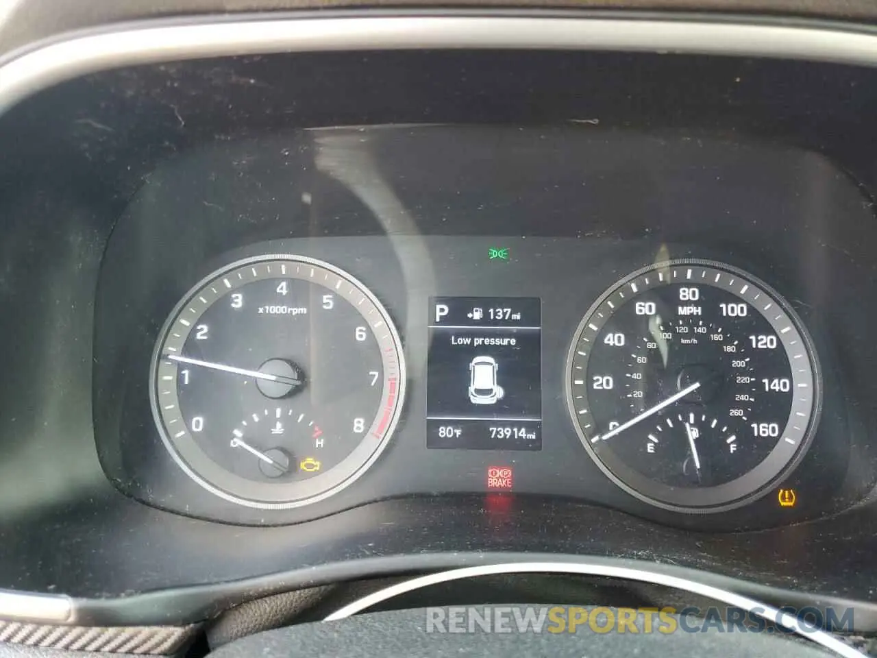 9 Photograph of a damaged car KM8J2CA40LU130998 HYUNDAI TUCSON 2020