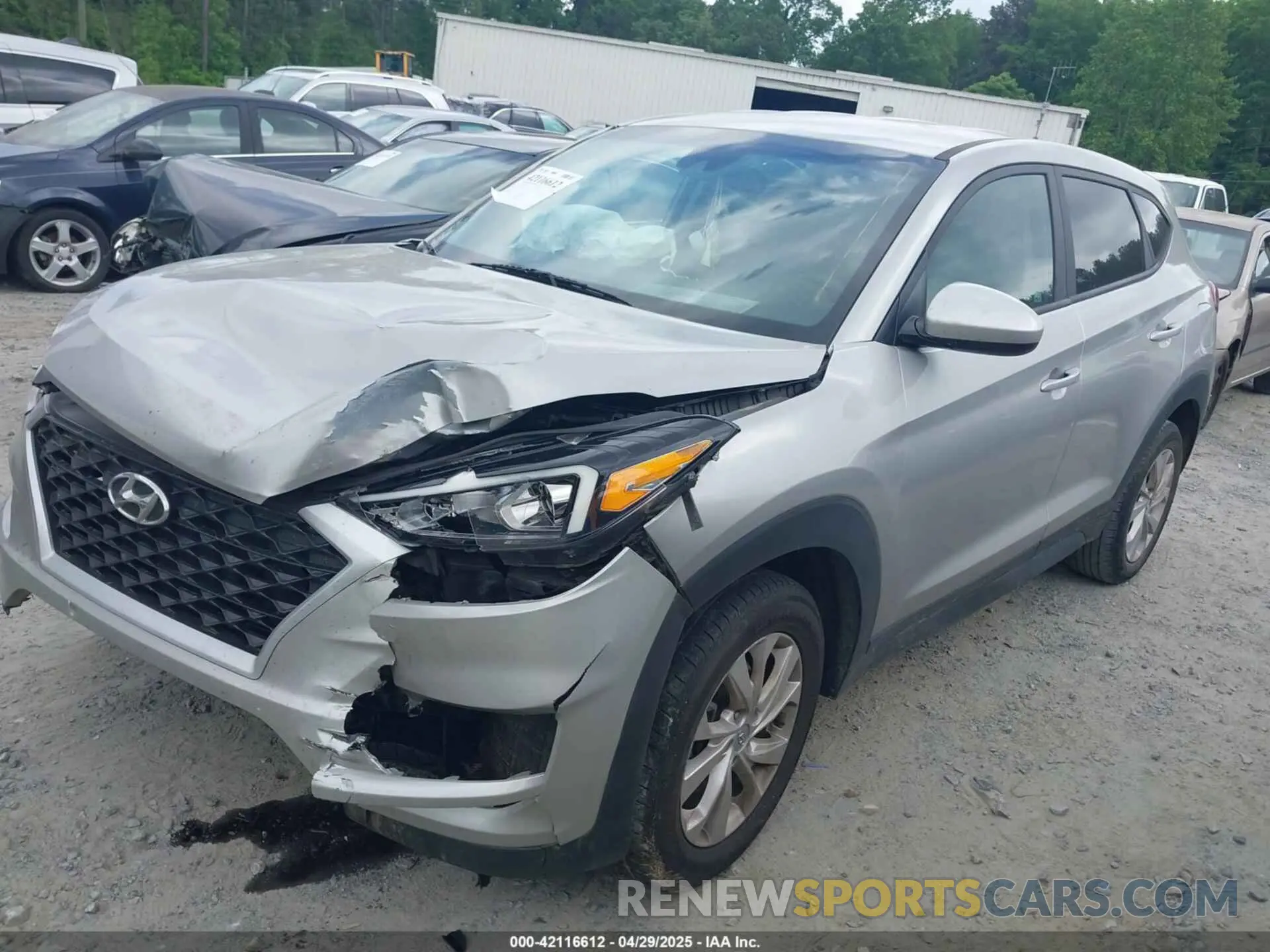 2 Photograph of a damaged car KM8J2CA40LU175326 HYUNDAI TUCSON 2020