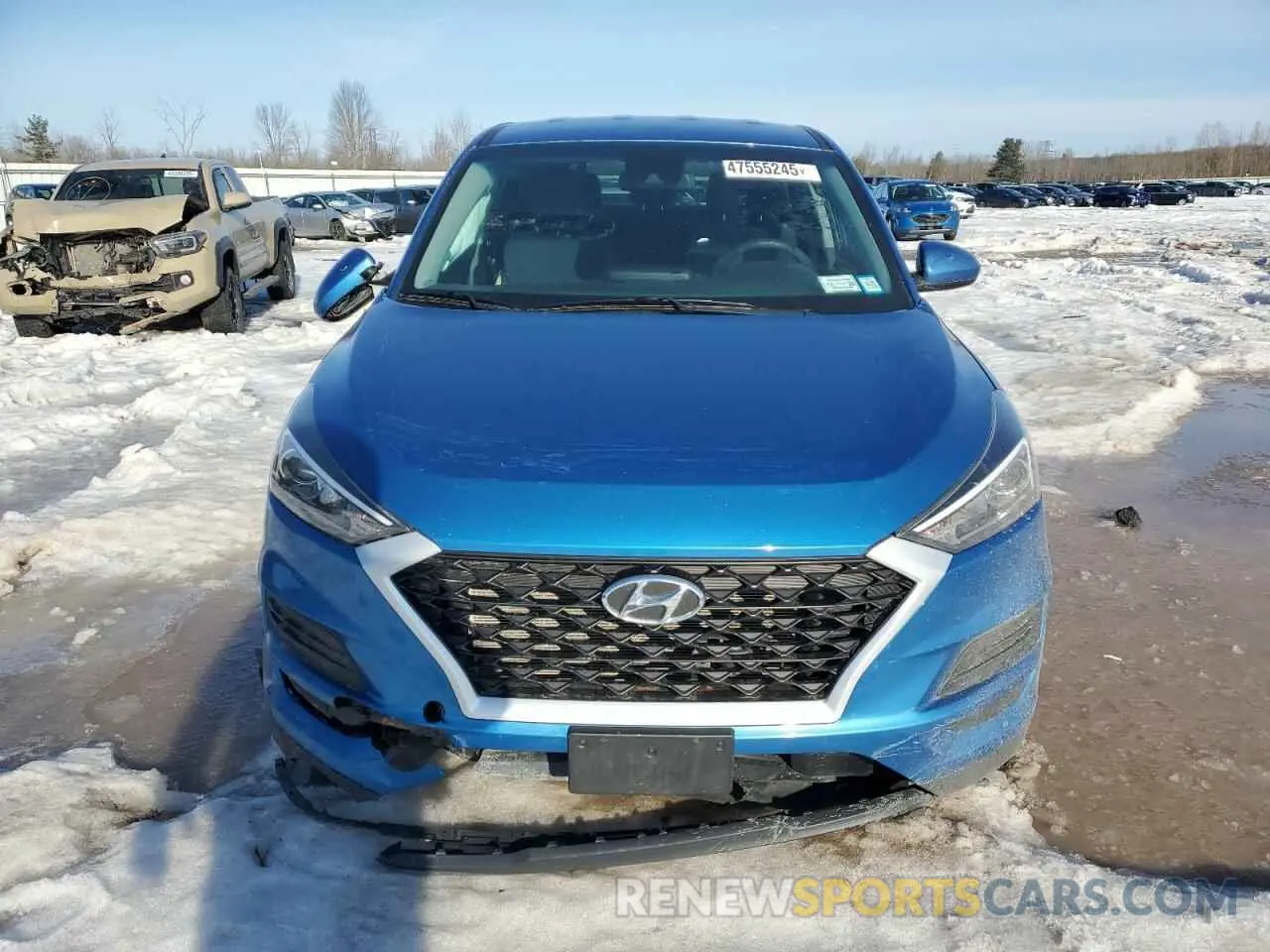 5 Photograph of a damaged car KM8J2CA40LU203898 HYUNDAI TUCSON 2020