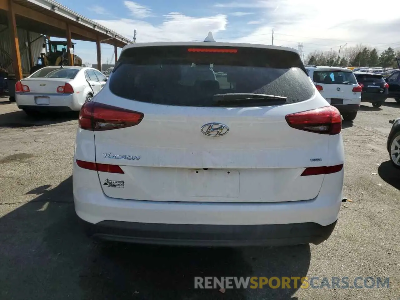 6 Photograph of a damaged car KM8J2CA40LU241051 HYUNDAI TUCSON 2020