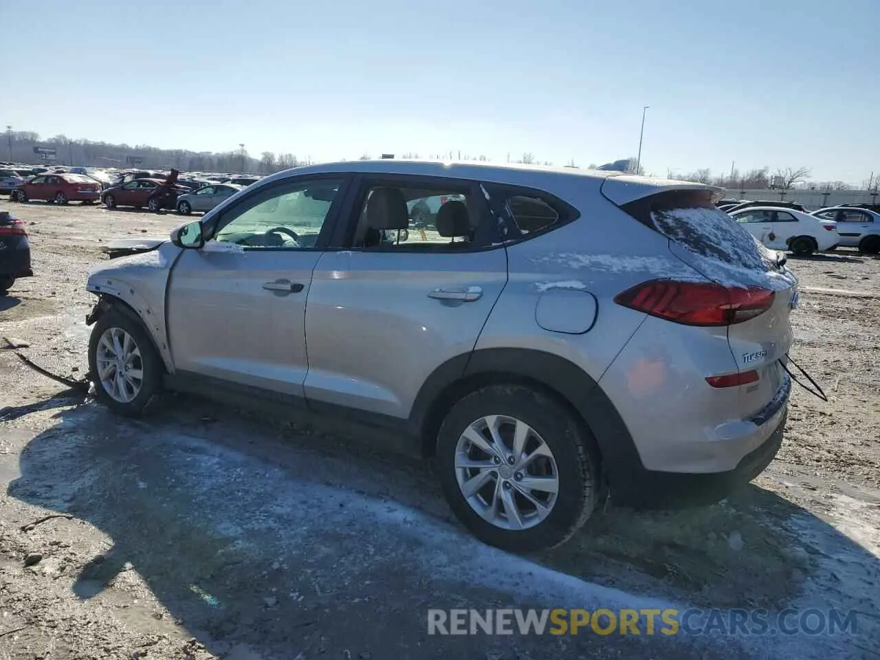 2 Photograph of a damaged car KM8J2CA41LU080760 HYUNDAI TUCSON 2020