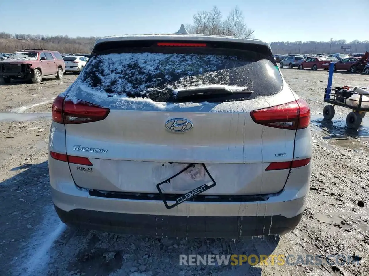 6 Photograph of a damaged car KM8J2CA41LU080760 HYUNDAI TUCSON 2020