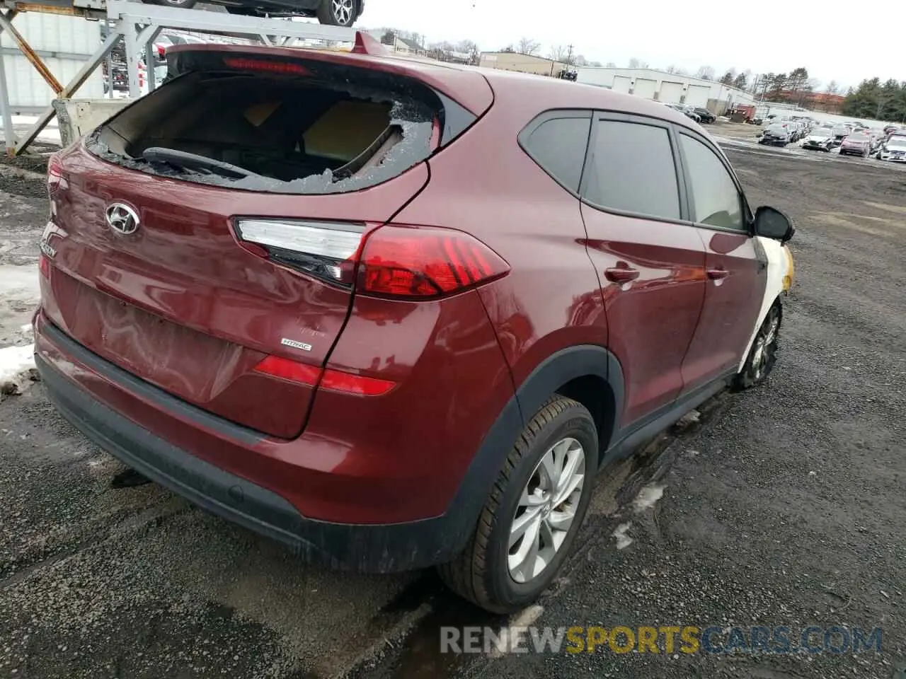 3 Photograph of a damaged car KM8J2CA41LU225859 HYUNDAI TUCSON 2020