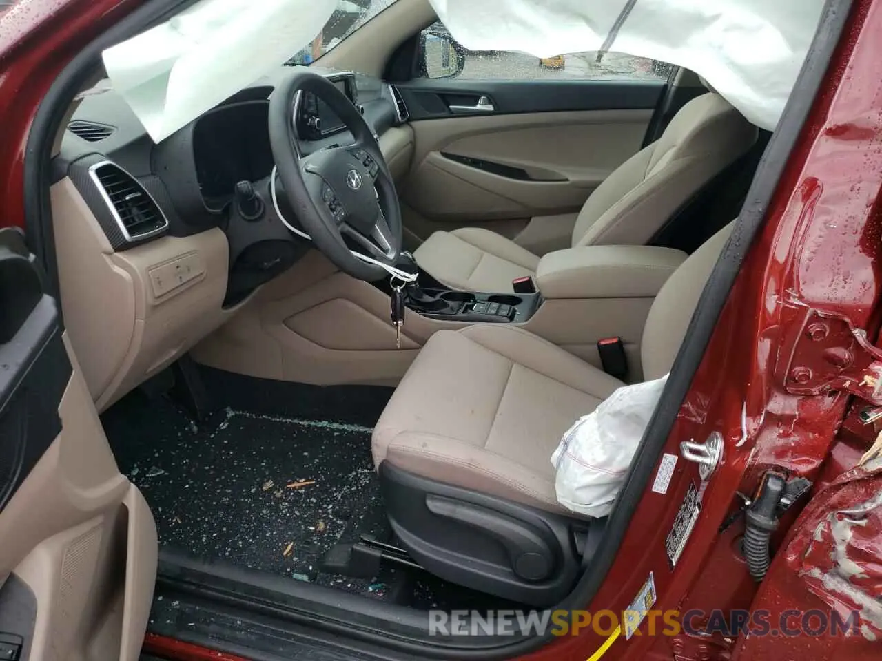 7 Photograph of a damaged car KM8J2CA41LU246730 HYUNDAI TUCSON 2020