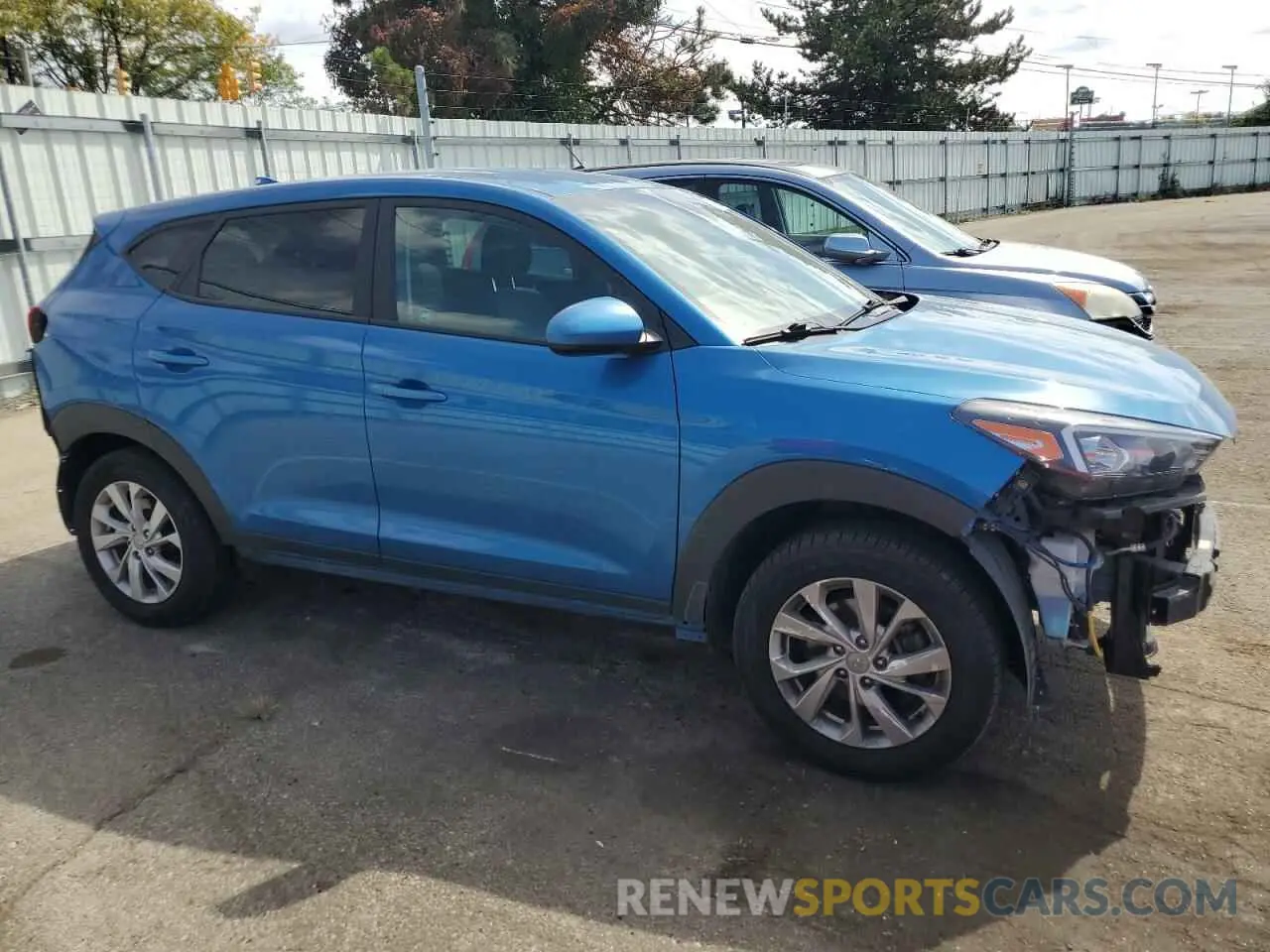 4 Photograph of a damaged car KM8J2CA42LU204079 HYUNDAI TUCSON 2020