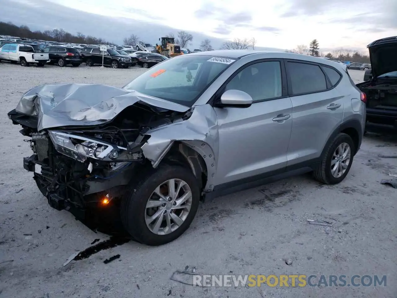 1 Photograph of a damaged car KM8J2CA42LU242508 HYUNDAI TUCSON 2020