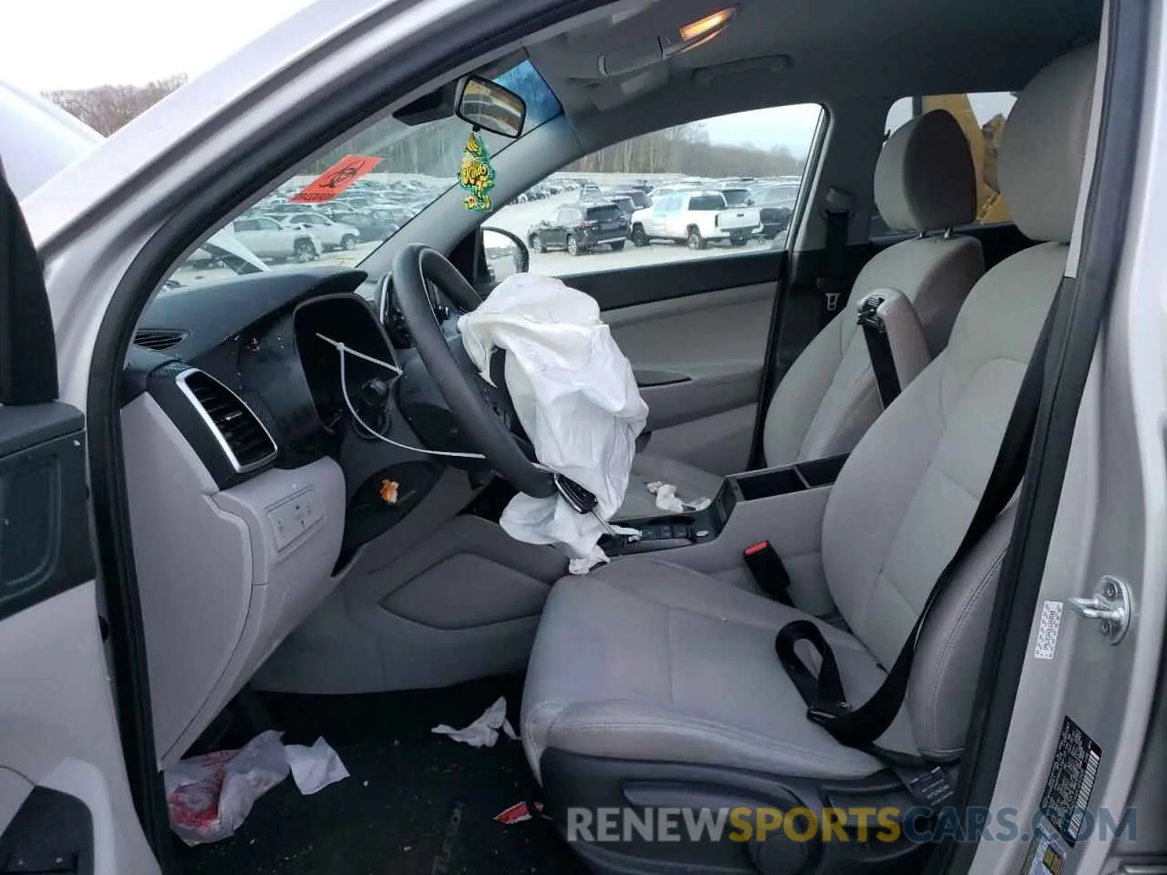 7 Photograph of a damaged car KM8J2CA42LU242508 HYUNDAI TUCSON 2020