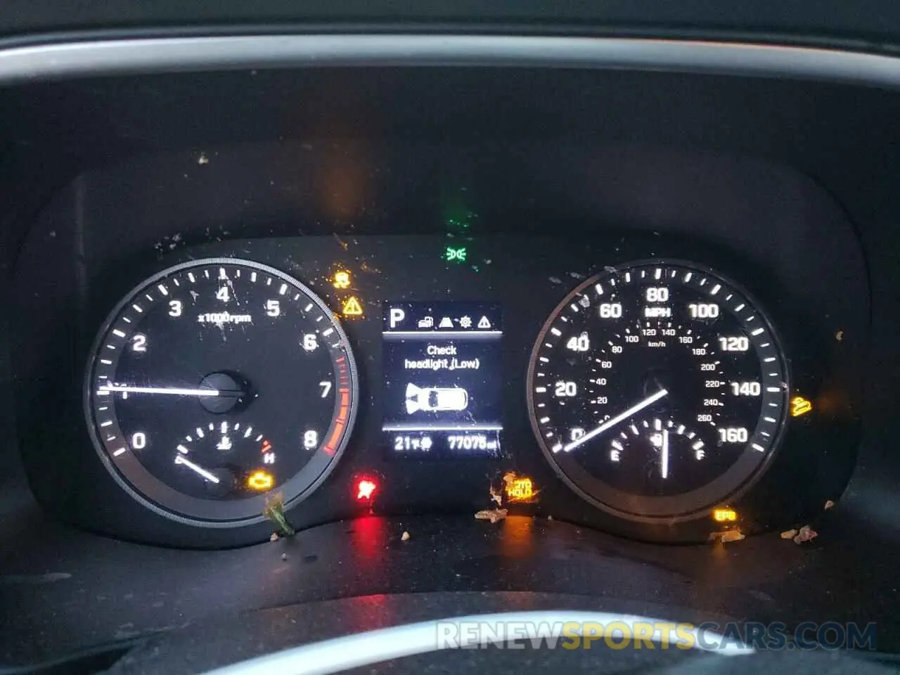 9 Photograph of a damaged car KM8J2CA42LU242508 HYUNDAI TUCSON 2020