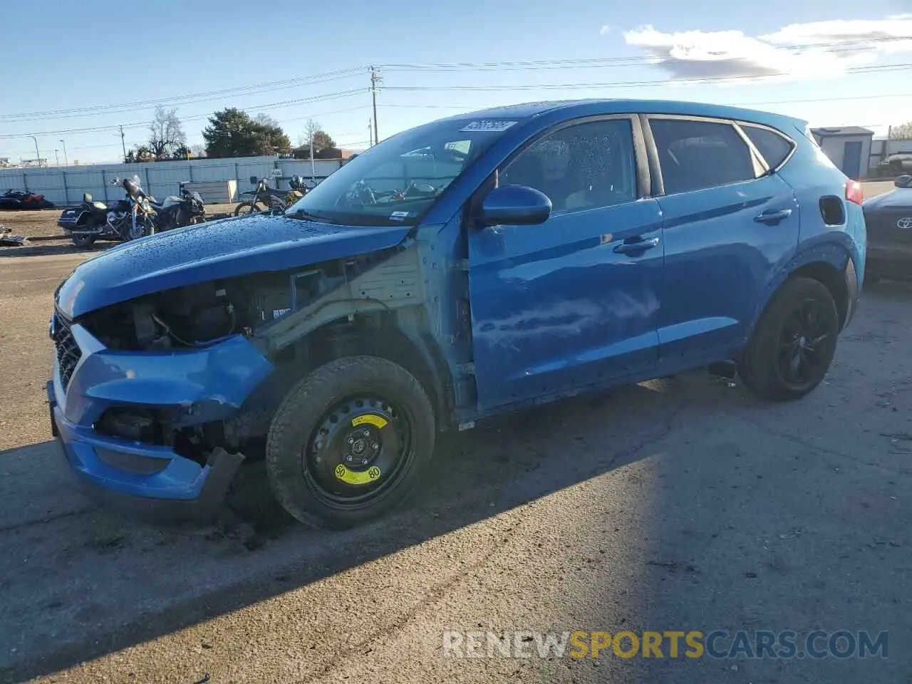 1 Фотография поврежденного автомобиля KM8J2CA43LU132938 HYUNDAI TUCSON 2020