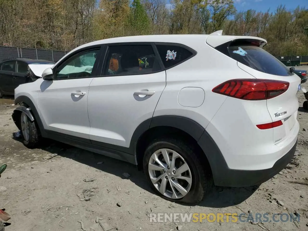 2 Photograph of a damaged car KM8J2CA43LU133054 HYUNDAI TUCSON 2020