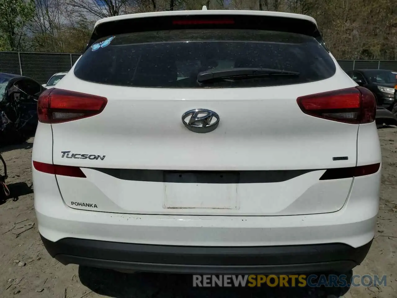 6 Photograph of a damaged car KM8J2CA43LU133054 HYUNDAI TUCSON 2020
