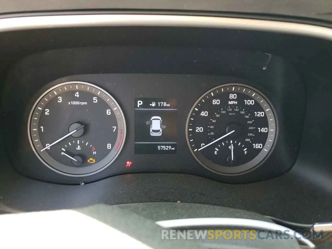 9 Photograph of a damaged car KM8J2CA43LU133054 HYUNDAI TUCSON 2020