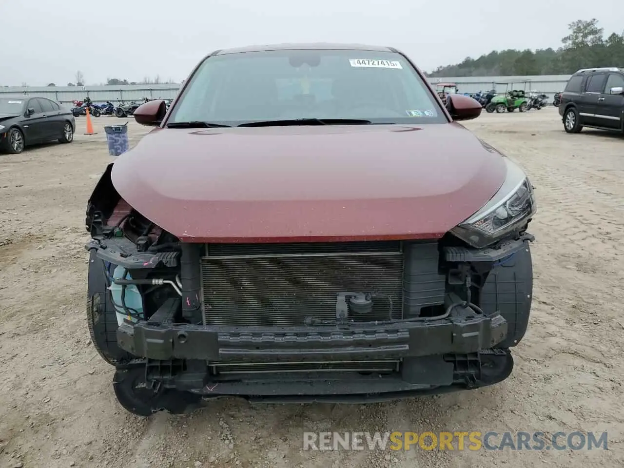 5 Photograph of a damaged car KM8J2CA44LU105277 HYUNDAI TUCSON 2020