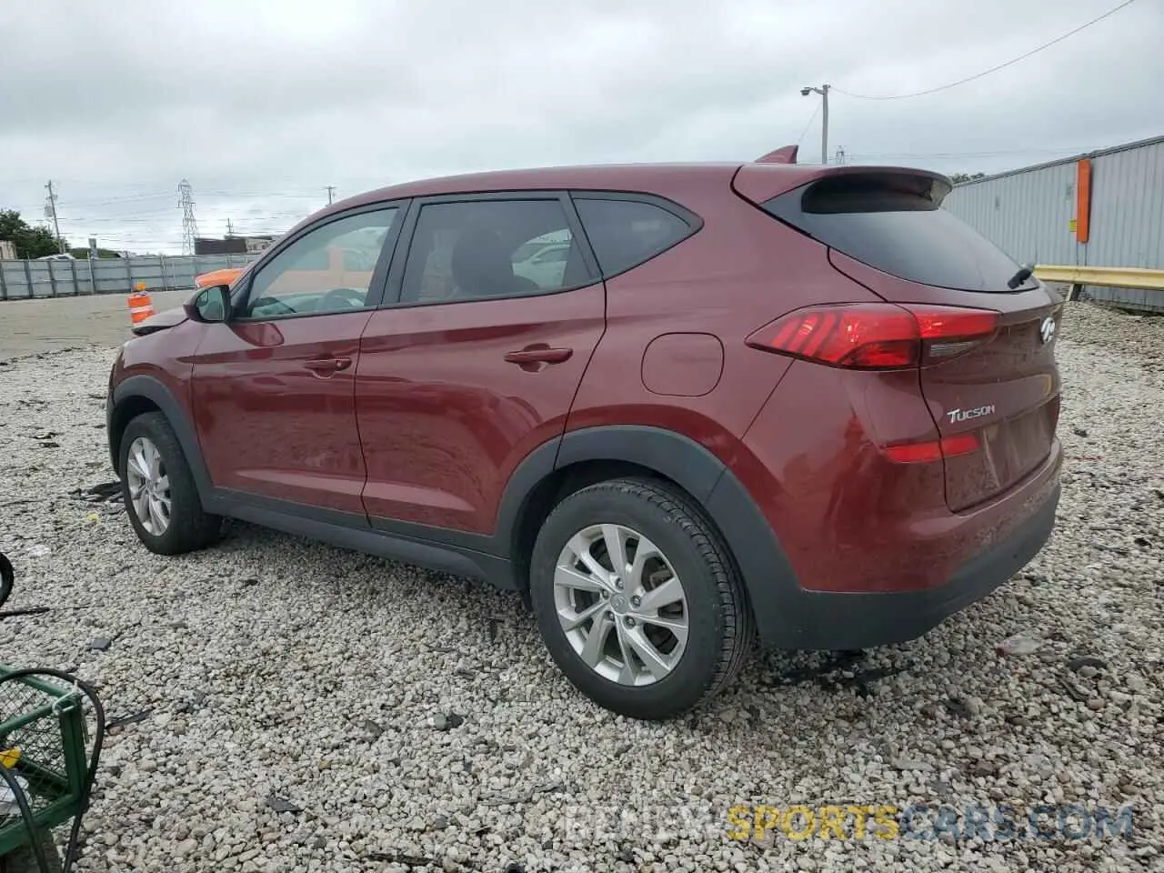 2 Photograph of a damaged car KM8J2CA44LU228173 HYUNDAI TUCSON 2020