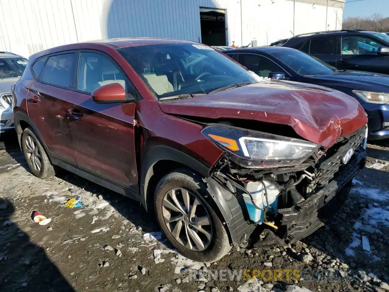 4 Photograph of a damaged car KM8J2CA44LU253543 HYUNDAI TUCSON 2020