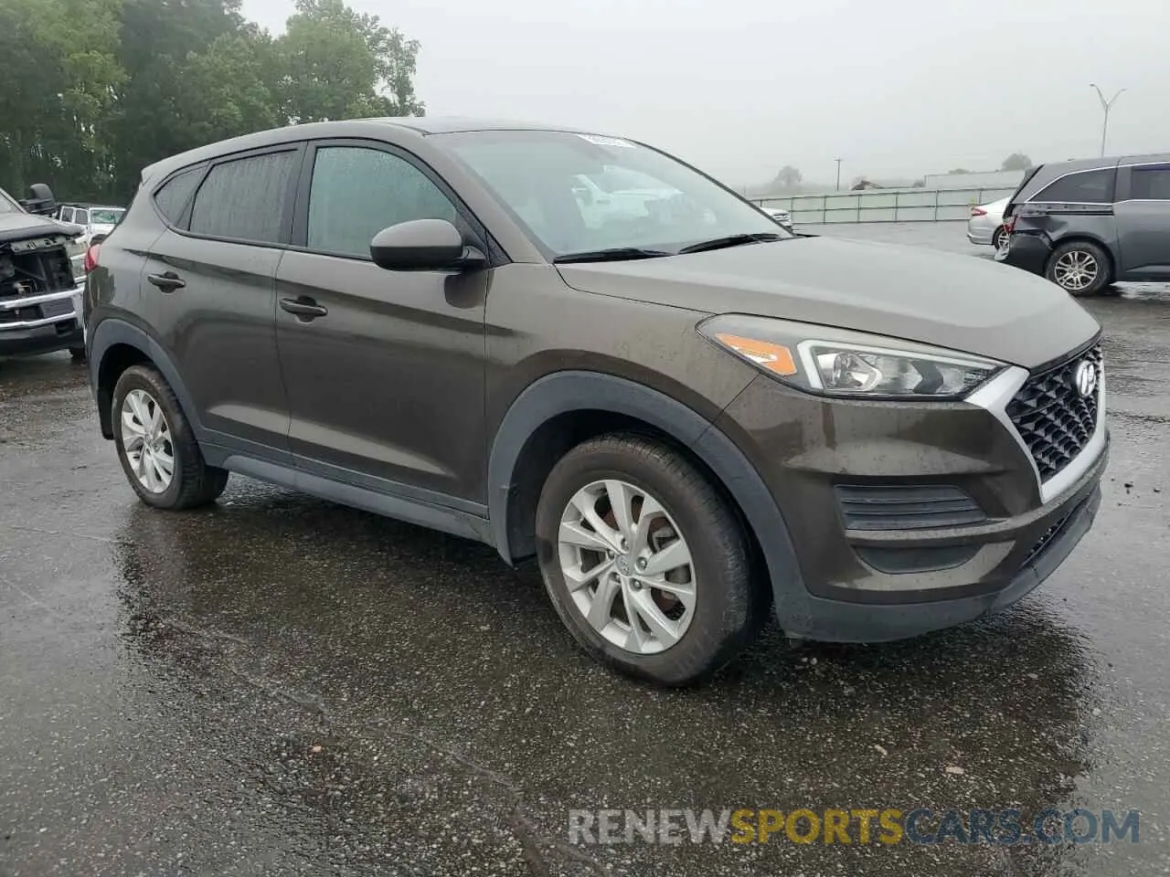 4 Photograph of a damaged car KM8J2CA45LU149918 HYUNDAI TUCSON 2020
