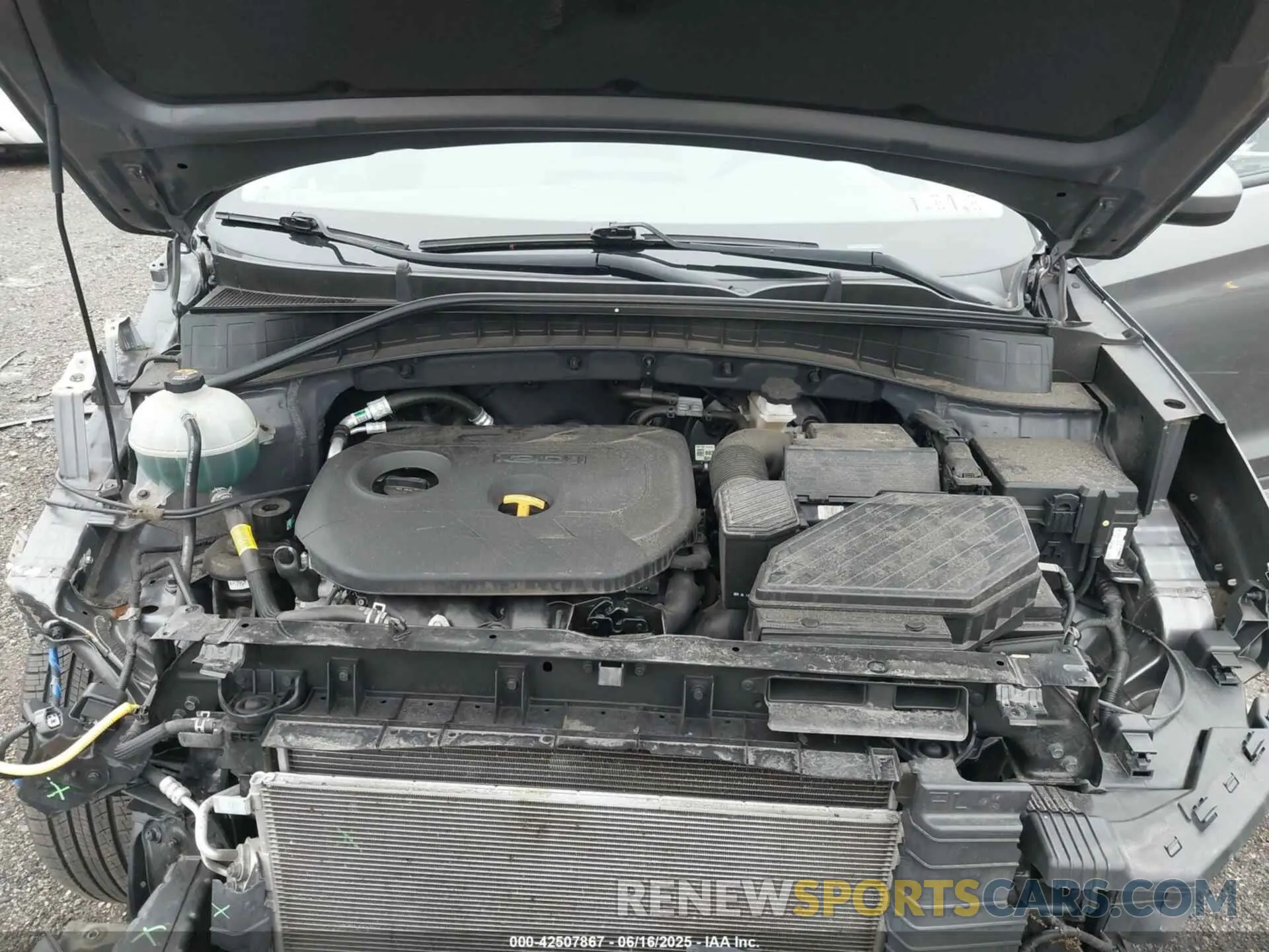 10 Photograph of a damaged car KM8J2CA45LU161342 HYUNDAI TUCSON 2020
