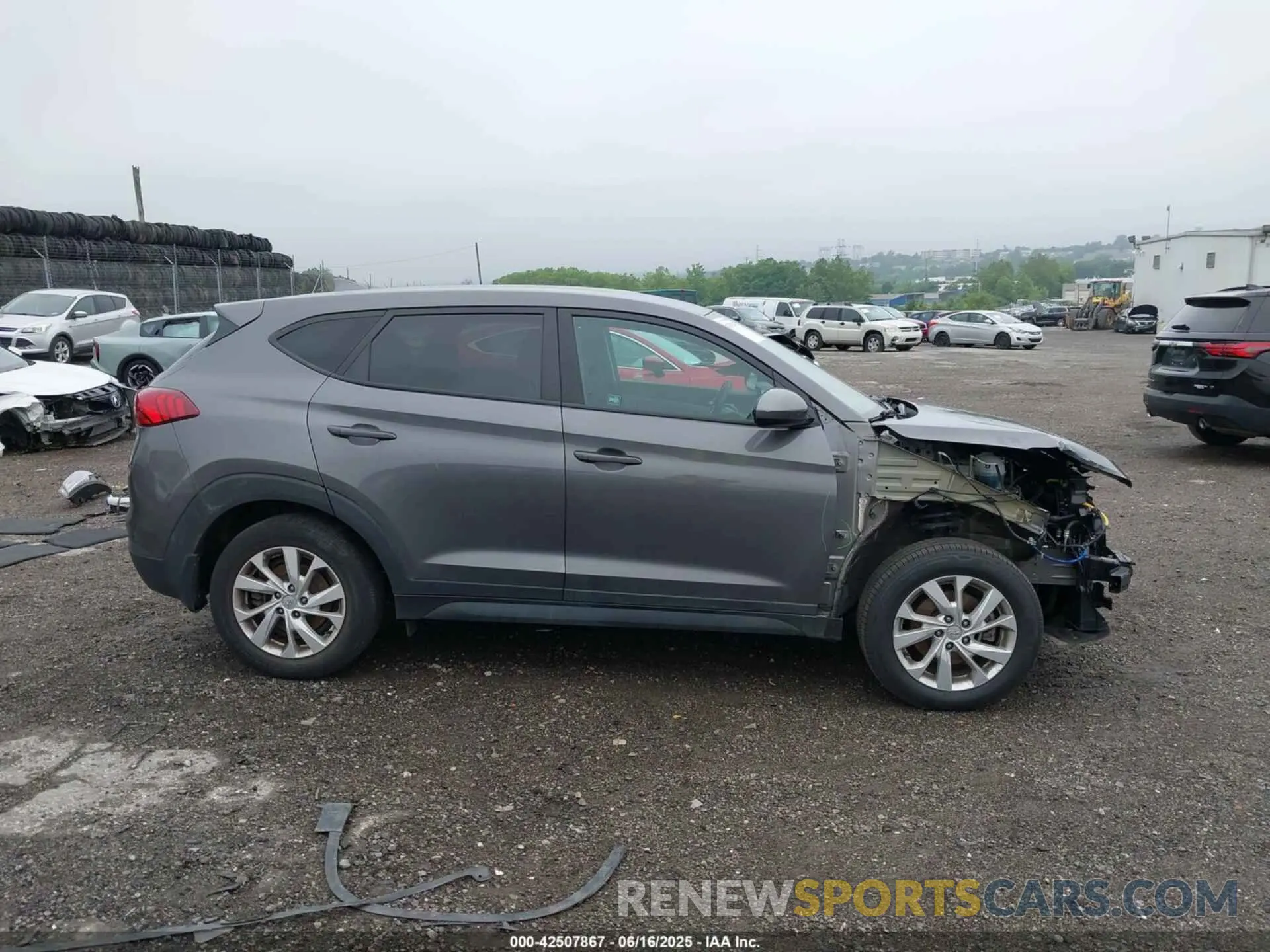 14 Photograph of a damaged car KM8J2CA45LU161342 HYUNDAI TUCSON 2020